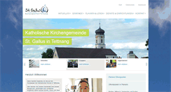 Desktop Screenshot of kath-kirche-tettnang.de